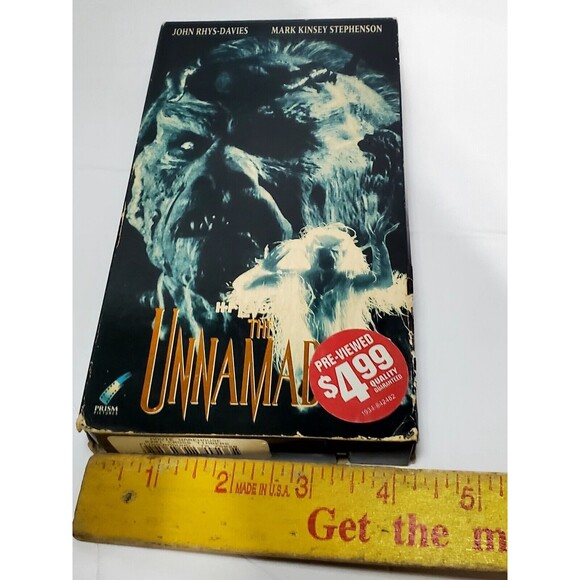 The Unnamable II VHS Horror H.P. Lovecraft John Rhys-Davies Prism Not tested - Picture 14 of 15